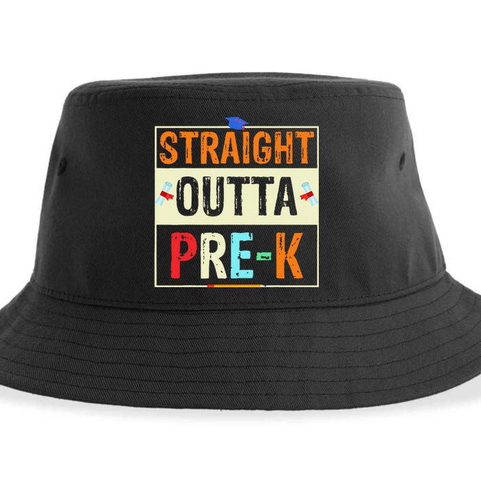 Straight Outta Pre K Preschool Graduation Gifts Sustainable Bucket Hat