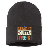 Straight Outta Pre K Preschool Graduation Gifts Sustainable Knit Beanie