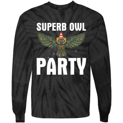 Superb Owl Party What We Do in the Shadows Classic Tie-Dye Long Sleeve Shirt