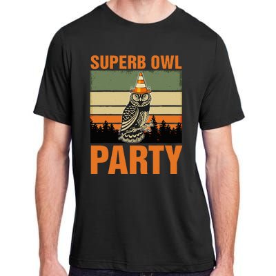 Superb Owl Party Adult ChromaSoft Performance T-Shirt