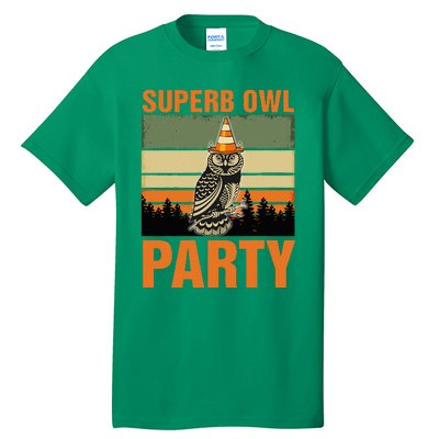 Superb Owl Party Tall T-Shirt