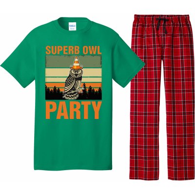 Superb Owl Party Pajama Set