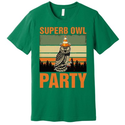 Superb Owl Party Premium T-Shirt