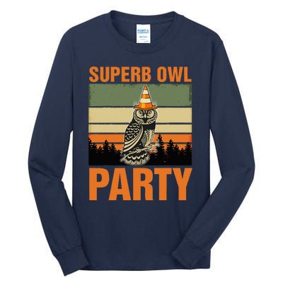 Superb Owl Party Tall Long Sleeve T-Shirt