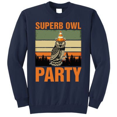 Superb Owl Party Tall Sweatshirt