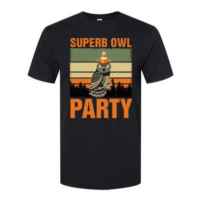 Superb Owl Party Softstyle CVC T-Shirt