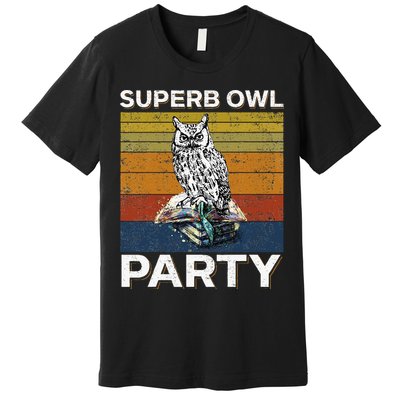 Superb Owl Party What We Do In The Shadows Owl Lover Premium T-Shirt