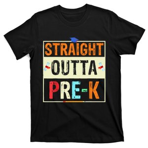 Straight Outta Pre K Preschool Graduation Gifts T-Shirt