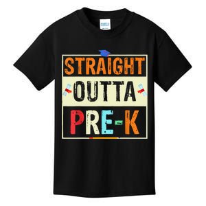 Straight Outta Pre K Preschool Graduation Gifts Kids T-Shirt