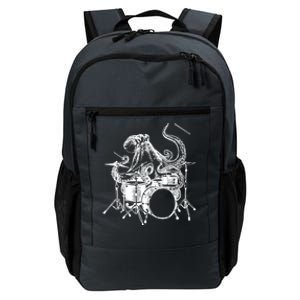 Seembo Octopus Playing Drums Drummer Drumming Musician Band Cute Gift Daily Commute Backpack