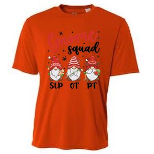 Slp Ot Pt Gnome Squad Christmas Therapist Team Xmas Pajamas Gift Cooling Performance Crew T-Shirt