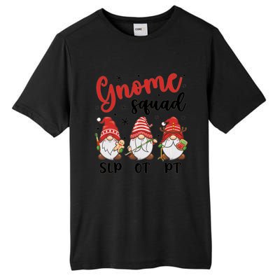 Slp Ot Pt Gnome Squad Christmas Therapist Team Xmas Pajamas Gift Tall Fusion ChromaSoft Performance T-Shirt