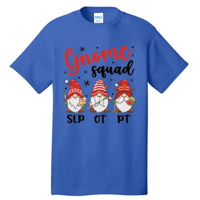 Slp Ot Pt Gnome Squad Christmas Therapist Team Xmas Pajamas Gift Tall T-Shirt