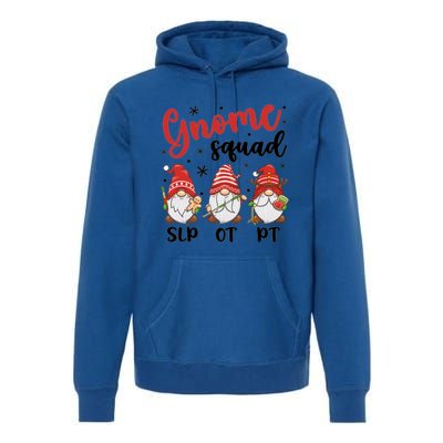 Slp Ot Pt Gnome Squad Christmas Therapist Team Xmas Pajamas Gift Premium Hoodie