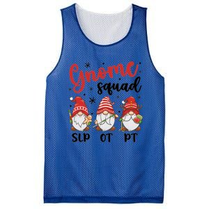 Slp Ot Pt Gnome Squad Christmas Therapist Team Xmas Pajamas Gift Mesh Reversible Basketball Jersey Tank