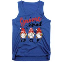 Slp Ot Pt Gnome Squad Christmas Therapist Team Xmas Pajamas Gift Tank Top