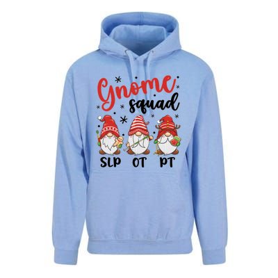 Slp Ot Pt Gnome Squad Christmas Therapist Team Xmas Pajamas Gift Unisex Surf Hoodie