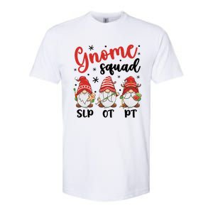 Slp Ot Pt Gnome Squad Christmas Therapist Team Xmas Pajamas Gift Softstyle CVC T-Shirt