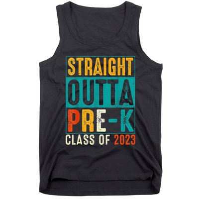 Straight Outta Pre K Preschool Graduation Gifts Tank Top