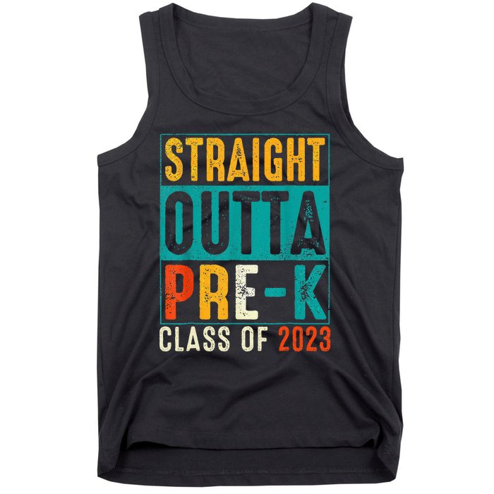 Straight Outta Pre K Preschool Graduation Gifts Tank Top