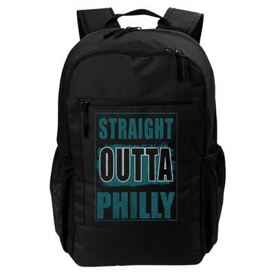 Straight Outta Philly Philadelphia Football Fans Backpack