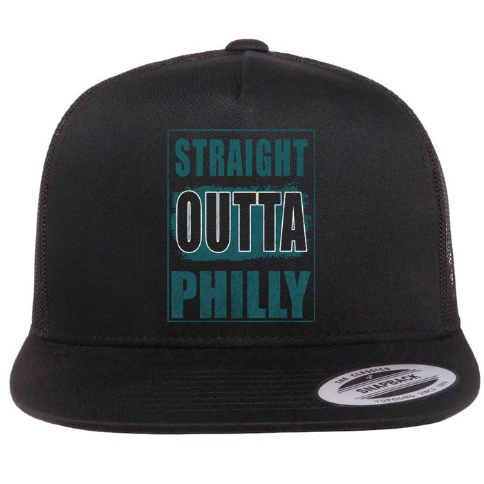 Straight Outta Philly Philadelphia Football Fans Flatbill Hat