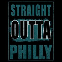 Straight Outta Philly Philadelphia Football Fans Flatbill Hat