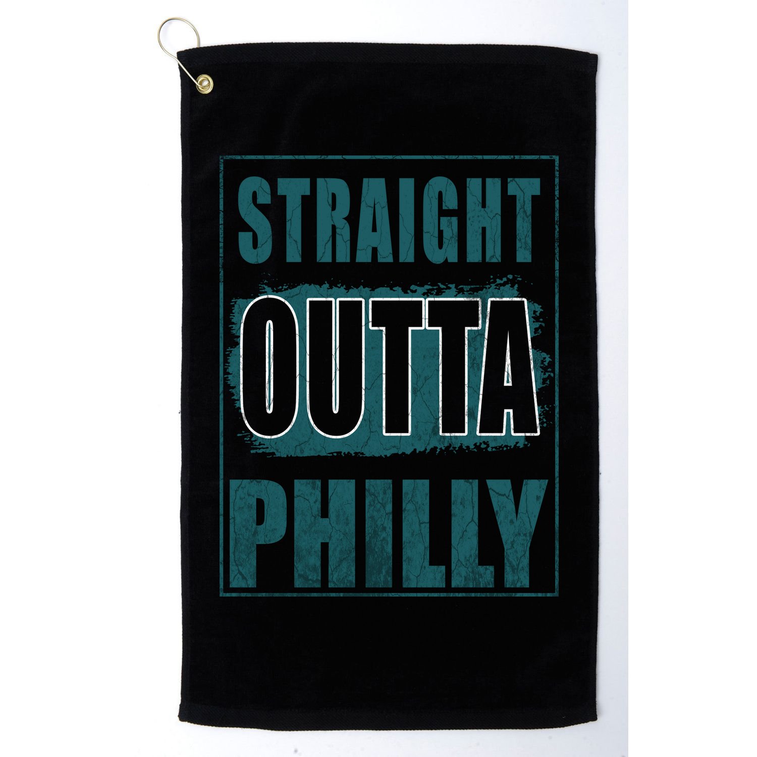 Straight Outta Philly Philadelphia Football Fans Golf Towel