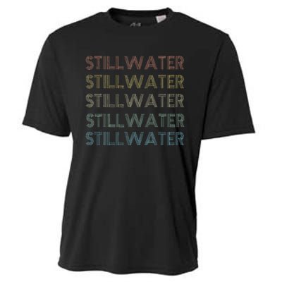 Stillwater Oklahoma Pride Vintage State Ok Retro 70s Cooling Performance Crew T-Shirt