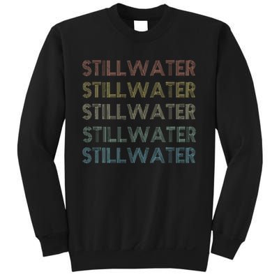 Stillwater Oklahoma Pride Vintage State Ok Retro 70s Sweatshirt