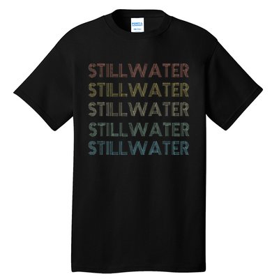 Stillwater Oklahoma Pride Vintage State Ok Retro 70s Tall T-Shirt