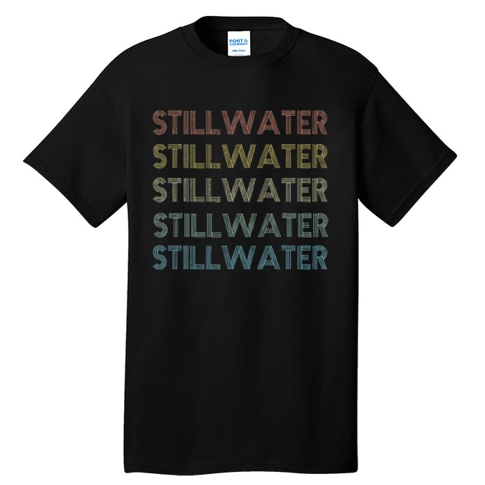 Stillwater Oklahoma Pride Vintage State Ok Retro 70s Tall T-Shirt