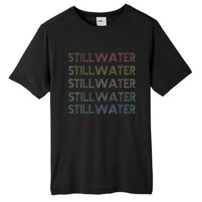 Stillwater Oklahoma Pride Vintage State Ok Retro 70s Tall Fusion ChromaSoft Performance T-Shirt