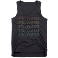 Stillwater Oklahoma Pride Vintage State Ok Retro 70s Tank Top