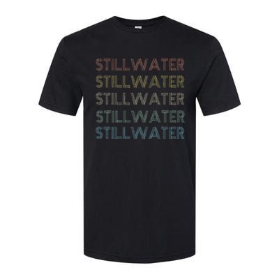 Stillwater Oklahoma Pride Vintage State Ok Retro 70s Softstyle CVC T-Shirt