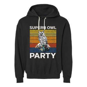 Superb Owl Party What We Do In The Shadows Owl Lover Garment-Dyed Fleece Hoodie