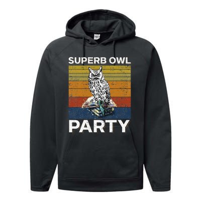 Superb Owl Party What We Do In The Shadows Owl Lover Performance Fleece Hoodie