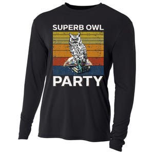 Superb Owl Party What We Do In The Shadows Owl Lover Cooling Performance Long Sleeve Crew