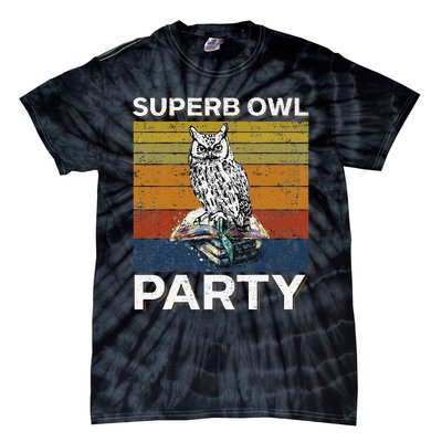 Superb Owl Party What We Do In The Shadows Owl Lover Tie-Dye T-Shirt