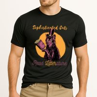 Sophisticated Cats Read Litterature Performance Shirt
