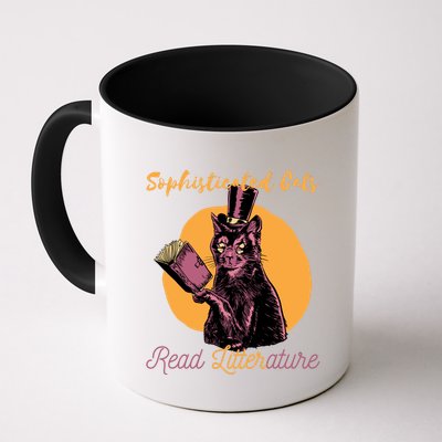 Sophisticated Cats Read Litterature Mug