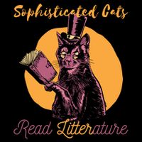 Sophisticated Cats Read Litterature Bag