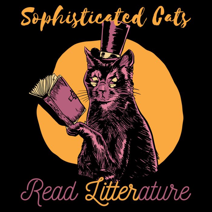 Sophisticated Cats Read Litterature Bag