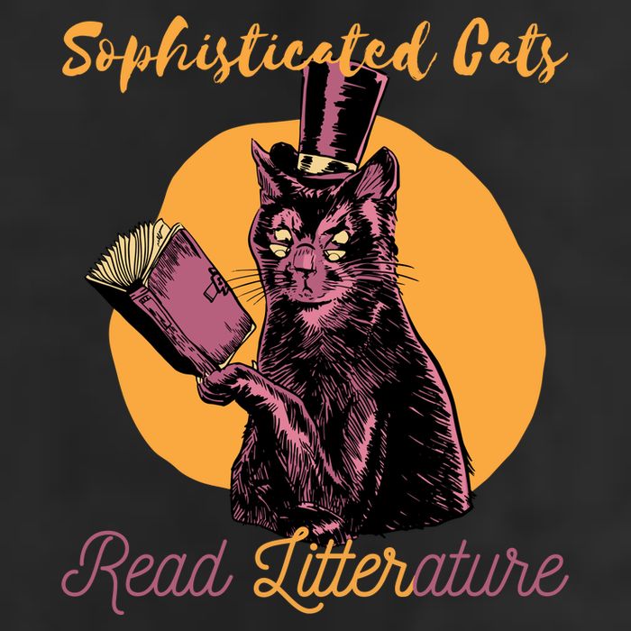 Sophisticated Cats Read Litterature Tumbler