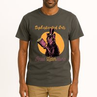 Sophisticated Cats Read Litterature Tall T-Shirt
