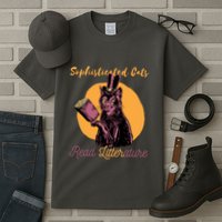 Sophisticated Cats Read Litterature Tall T-Shirt