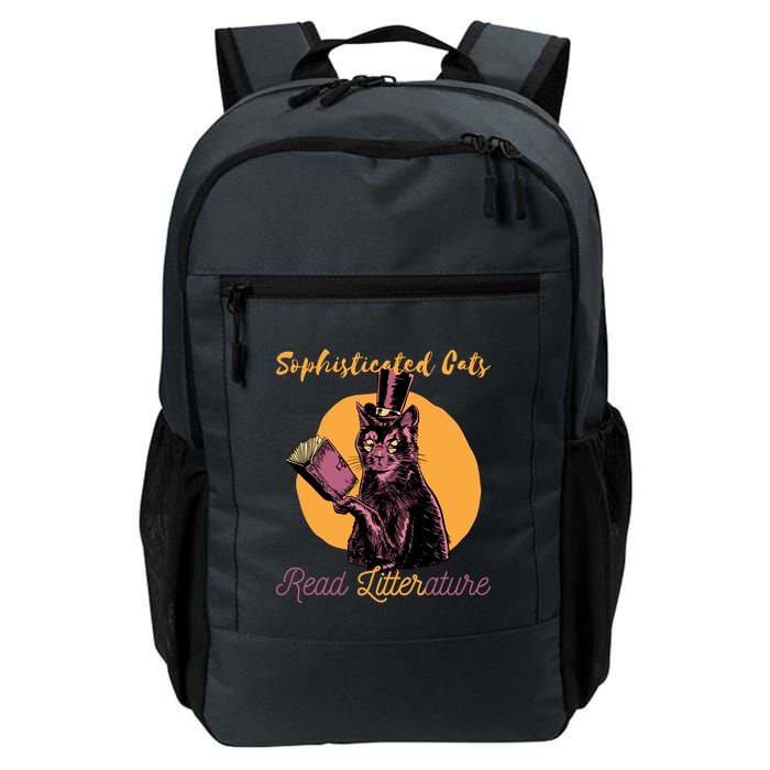 Sophisticated Cats Read Litterature Backpack