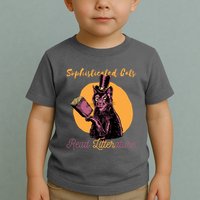 Sophisticated Cats Read Litterature Toddler T-Shirt