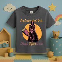 Sophisticated Cats Read Litterature Toddler T-Shirt