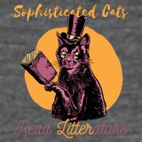 Sophisticated Cats Read Litterature Wool Snapback Cap